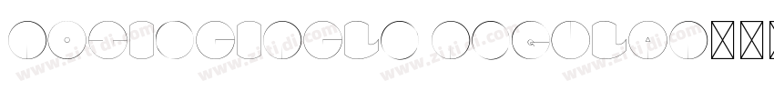 RotisCircle regular字体转换